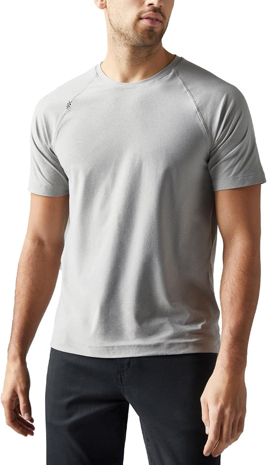 Reign Mens Workout Shirts, Anti-Odor, Quick Dry Mens Gym Shirts, Workout Shirts for Men